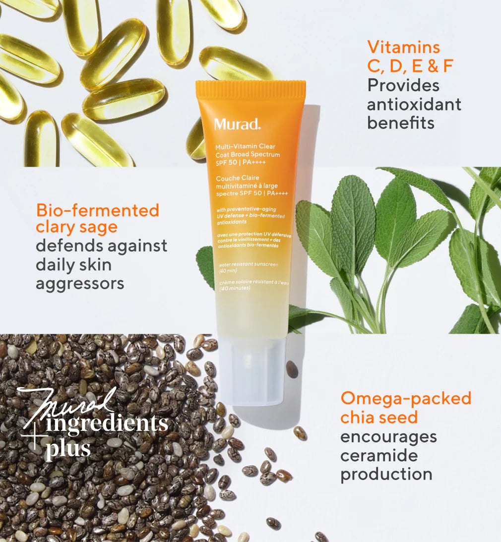Murad Multi-Vitamin Clear Coat Broad Spectrum SPF 50